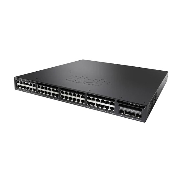 Cisco ONE Catalyst 3650 48-Port PoE+ Switch – 2×10G Uplink with Dual 640W AC Power Supplies