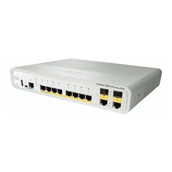 Cisco WS-C3560CG-8PC-S Compact Managed PoE Switch