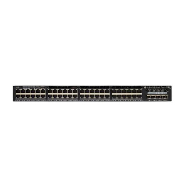 Cisco - ONE Catalyst 3650 48-Port PoE+ Switch – 2×10G Uplink with Dual 640W AC Power Supplies - Image 3