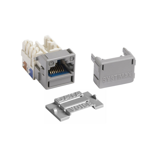 CommScope 760092437 MGS600-GY RJ45 Modular Jack Cat6A Unshielded Gray
