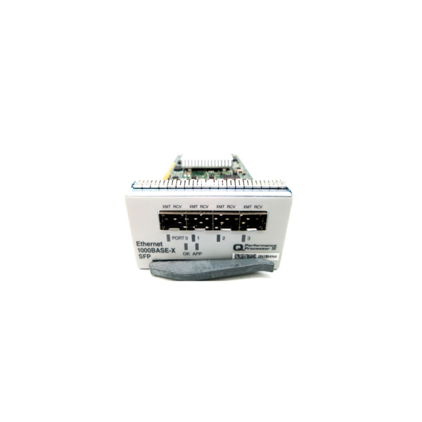 Juniper PE-4GE-TYPE1-SFP-1Q2 4-Port Gigabit Ethernet Physical Interface Card