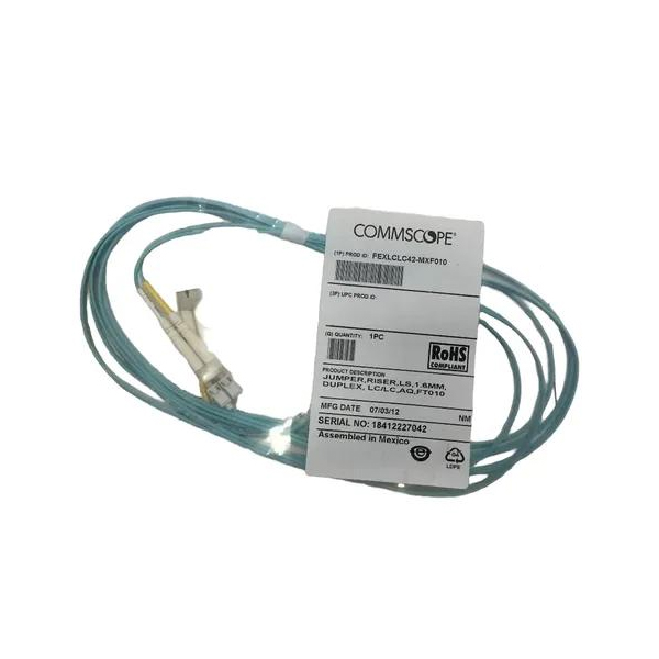 CommScope FFXLCLC42-MXF015 – SYSTIMAX InstaPATCH® 360 LazrSPEED® OM4 Fiber Patch Cord (15 ft)